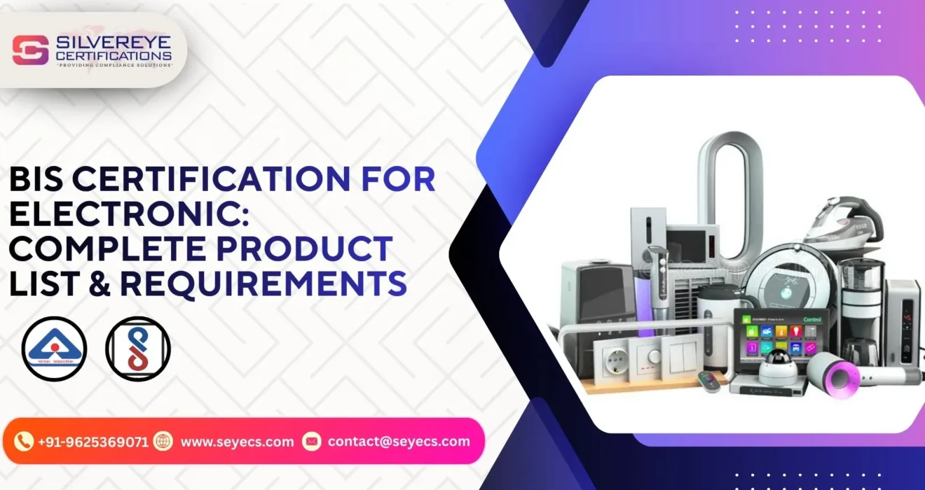 BIS Certification for Electronic products