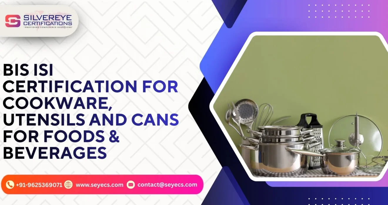 BIS ISI Certification for Cookware