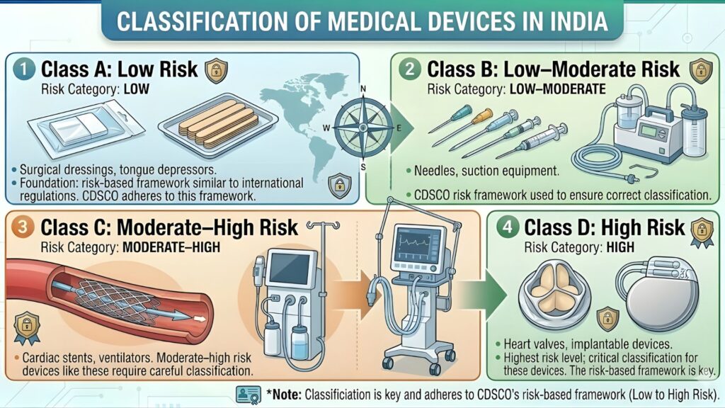 Classification of Medical Devices in India