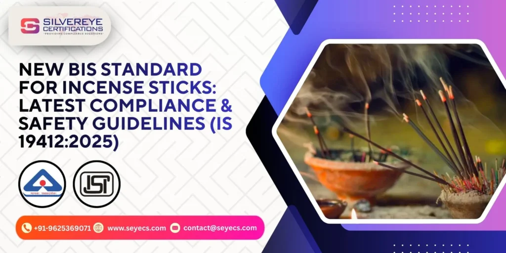 New BIS Standard for Incense Sticks