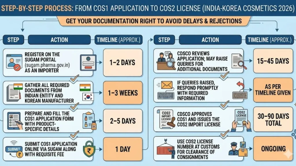 Process for COS1 and COS2
