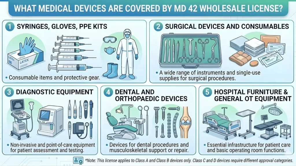 Products cover under MD 42 License