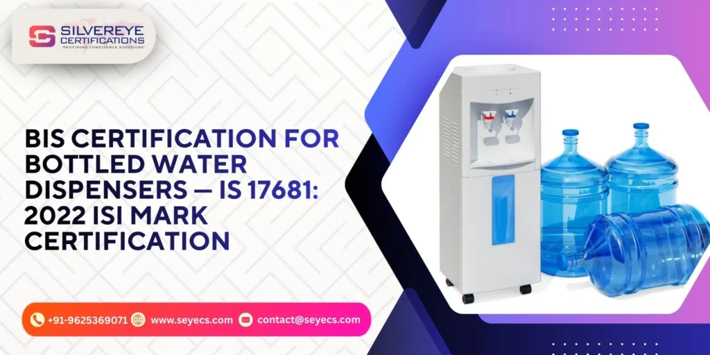 bis certification for bottled water dispensers