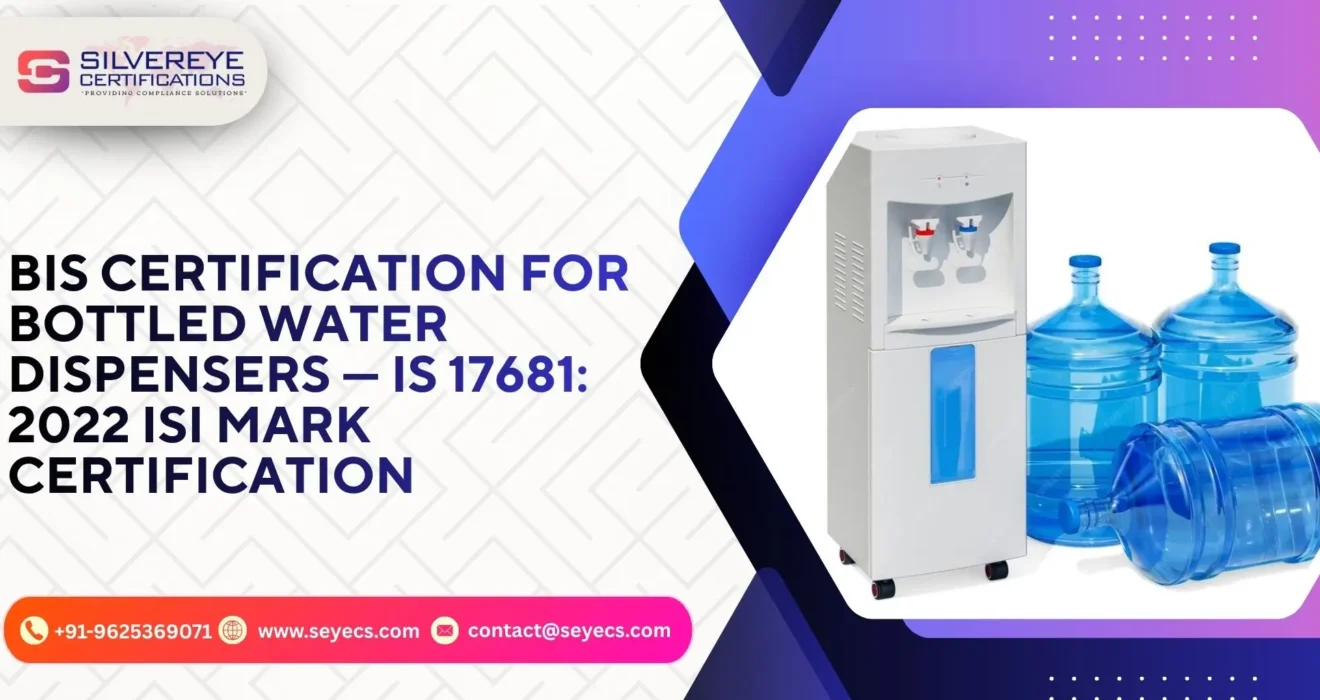 bis certification for bottled water dispensers