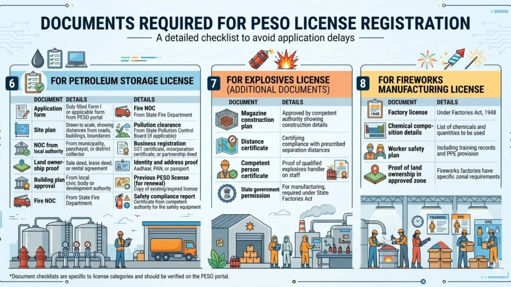 required documents for peso license registration