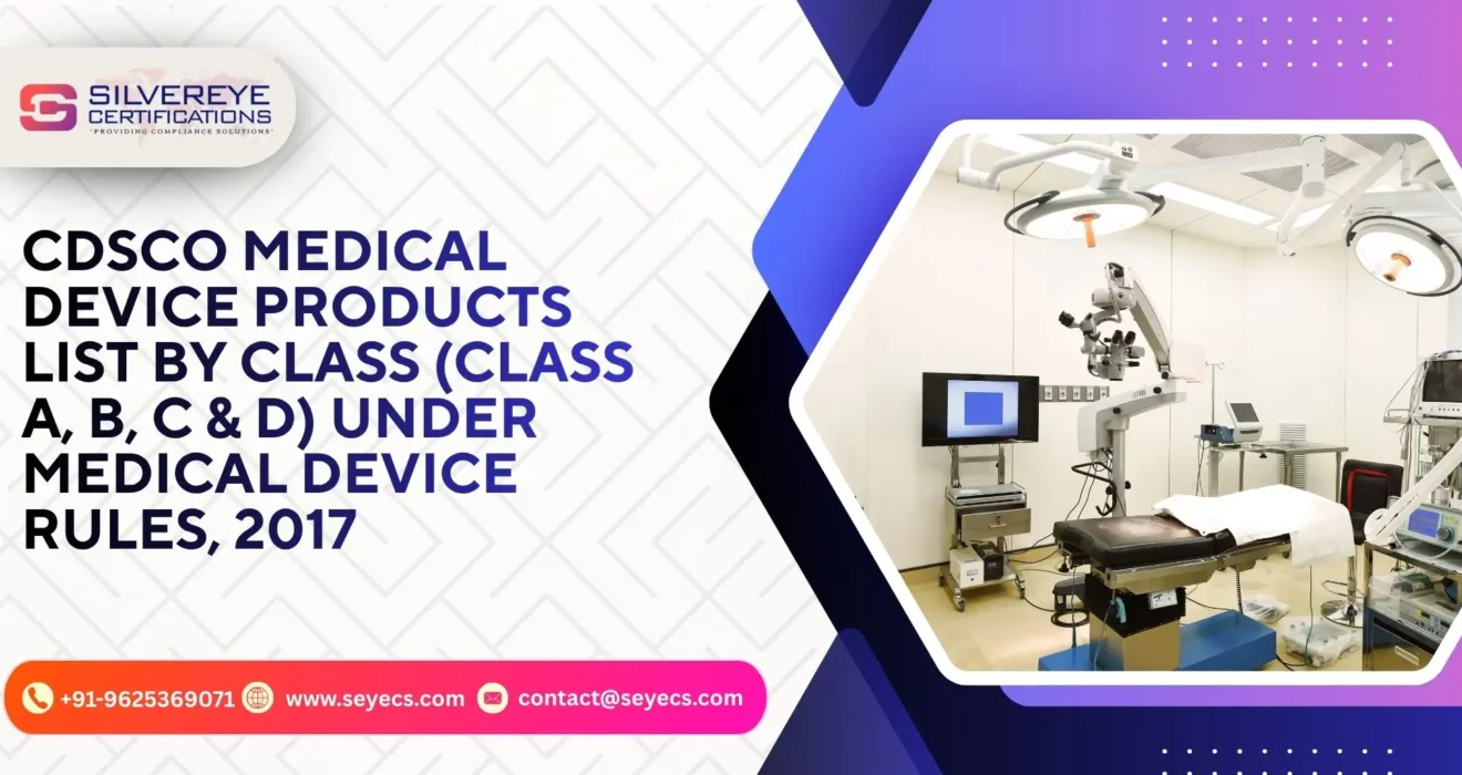 Cdsco medica device products list