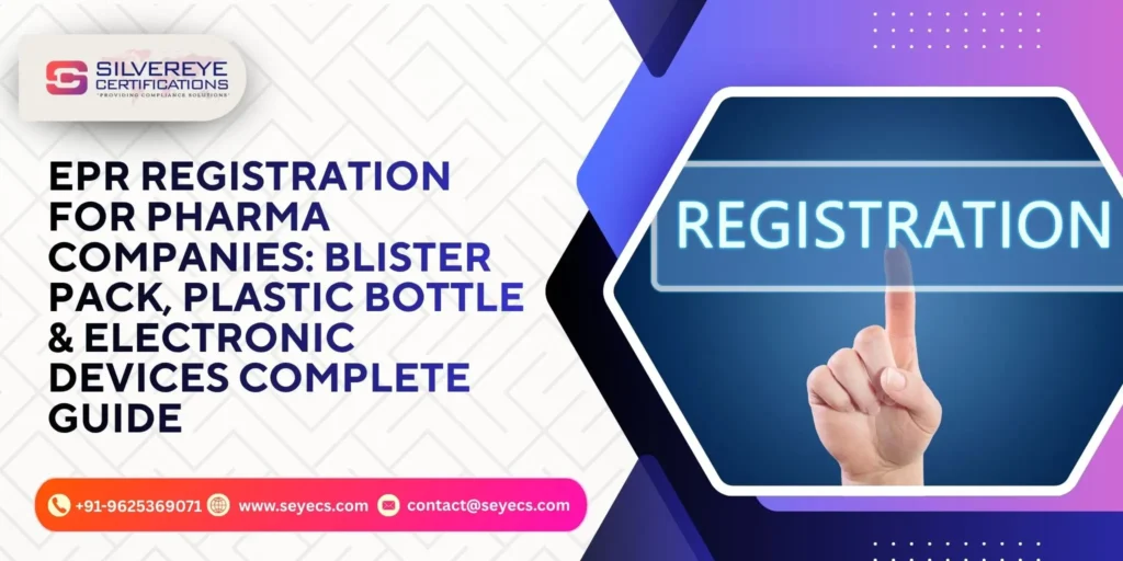 EPR Registration for pharma companies