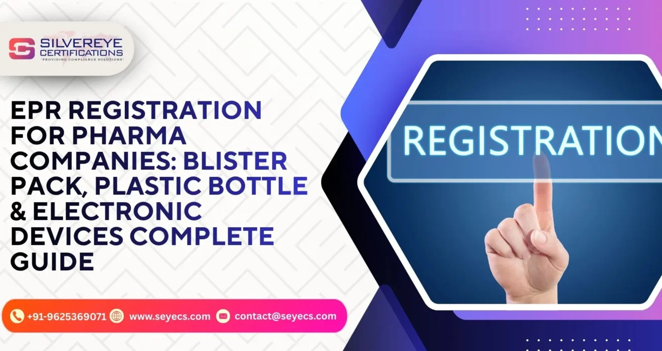 EPR Registration for pharma companies