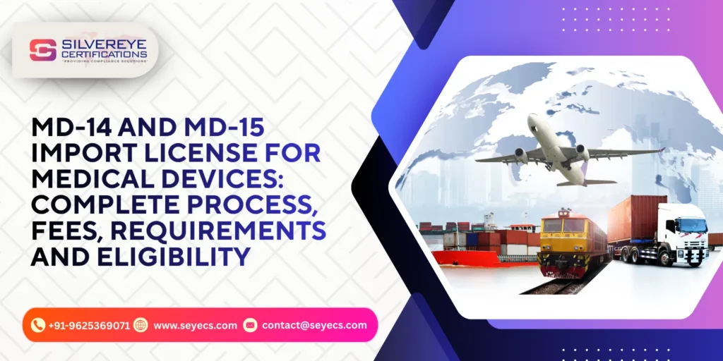MD-14 and MD-15 Import License