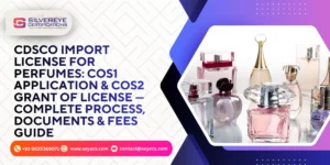 cdsco import license for perfumes