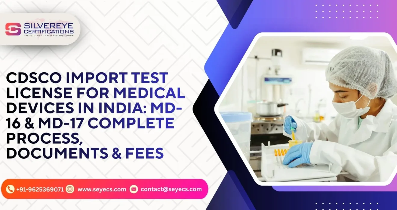 cdsco import test license for medical devices