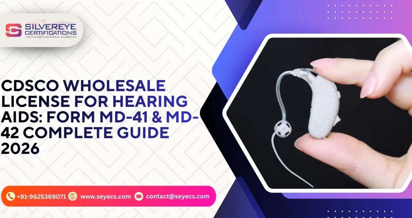 cdsco wholesale license for hearing aids