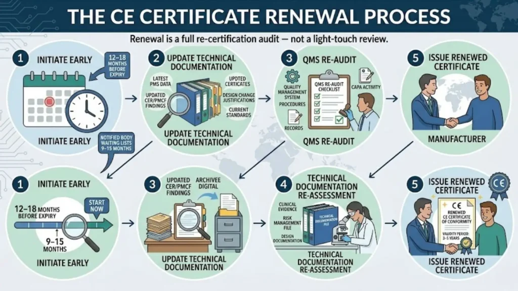 CE Marking Renewal: When and How to Renew Your Certificate in 2026 4 ce certification renewal
