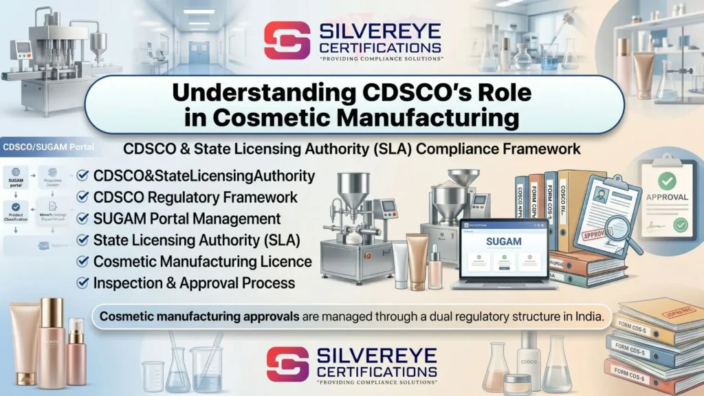 understanding cdsco role in cosmetic manufacturing license
