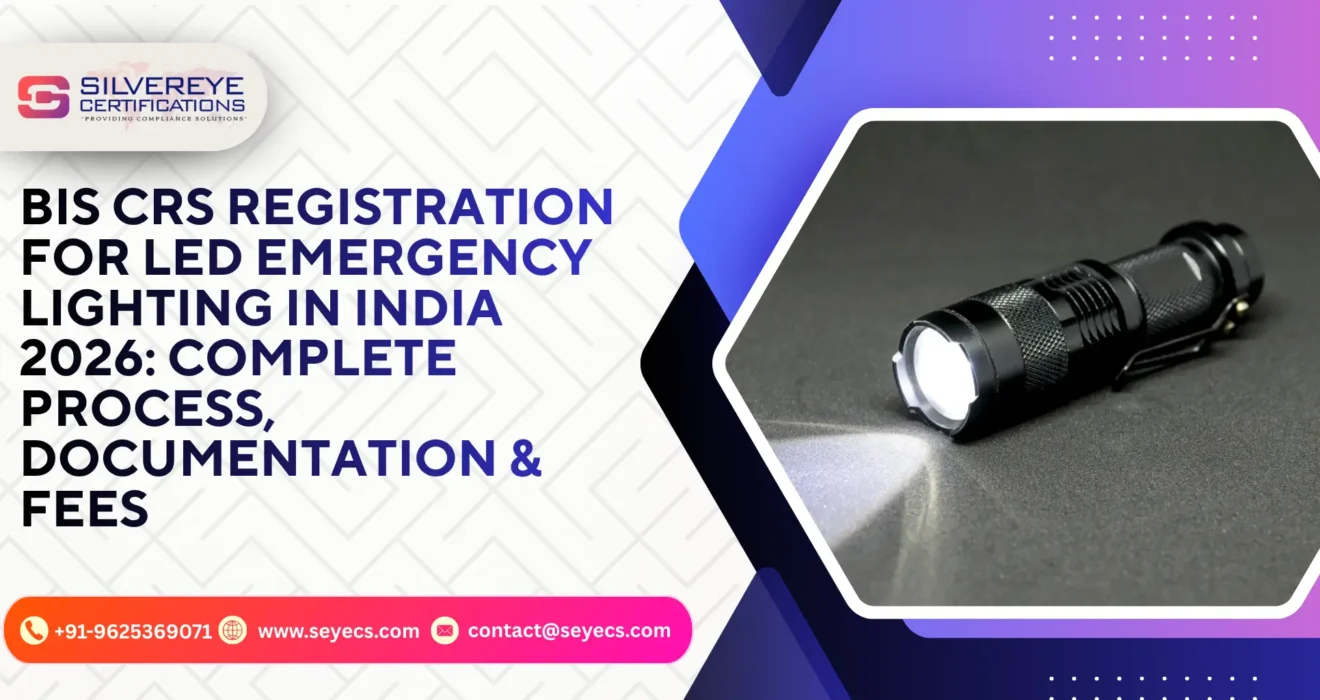 BIS CRS Registration For LED Emergency Lighting