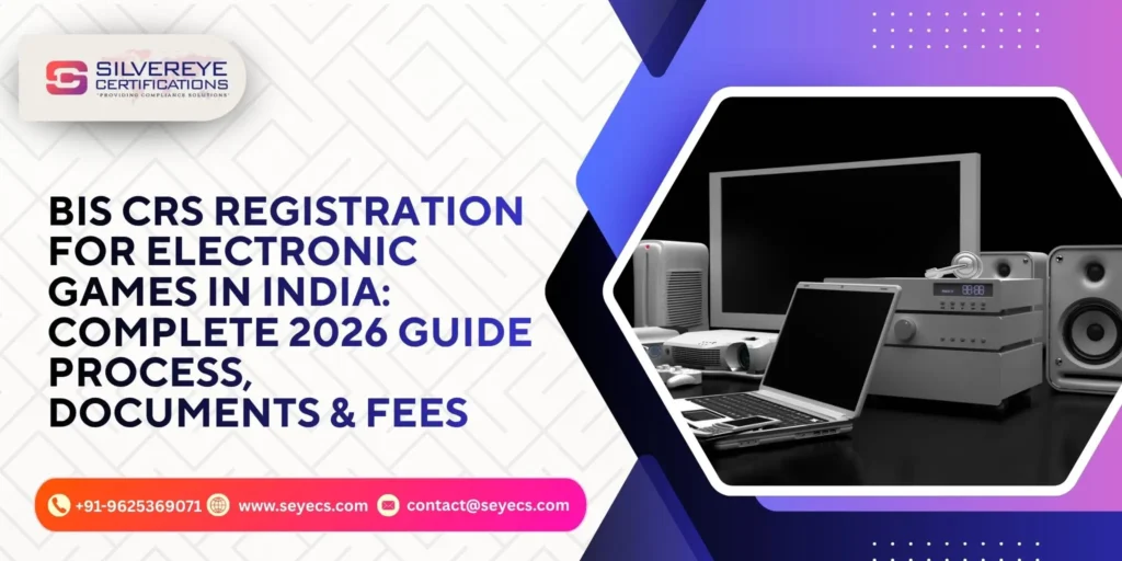 BIS CRS Registration for Electronic Games