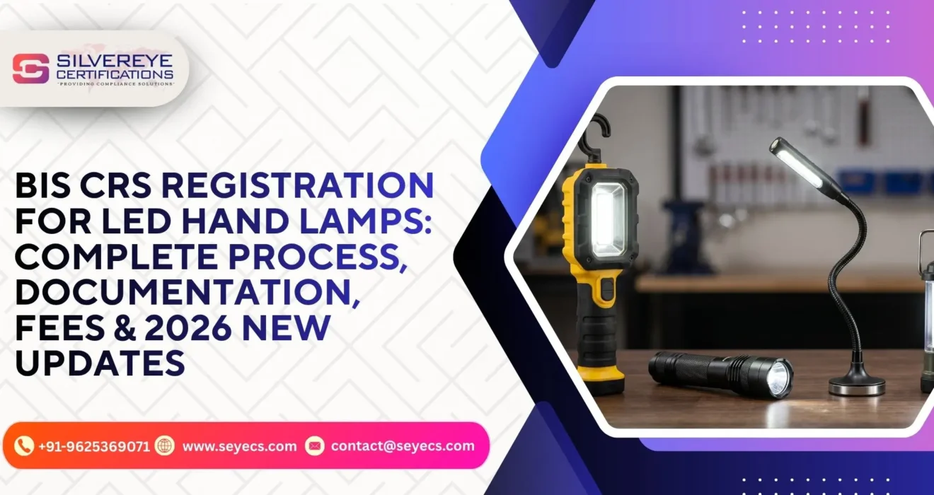BIS CRS Registration for LED Hand lamps