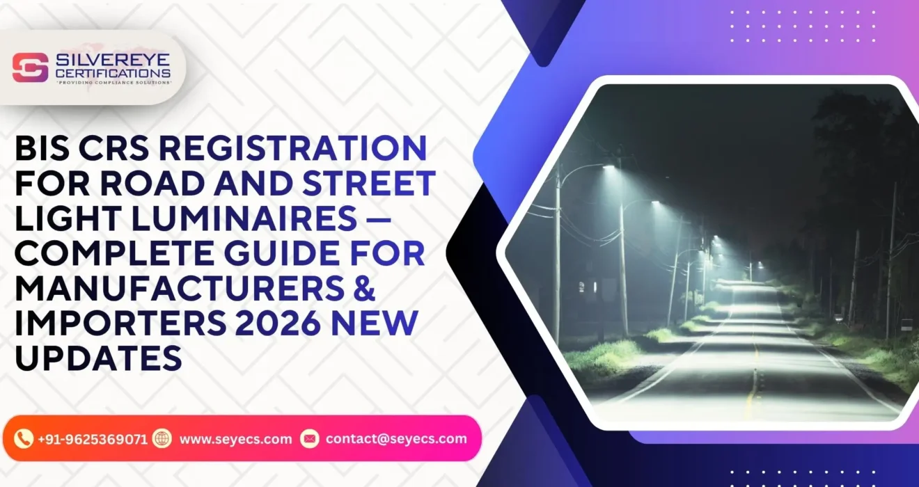 BIS CRS Registration for Road and street light