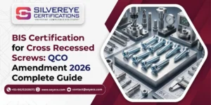 BIS Certification For Cross recessed Screws