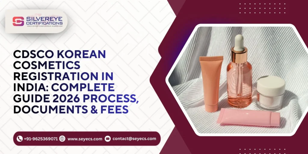 CDSCO Korean Cosmetics Registration