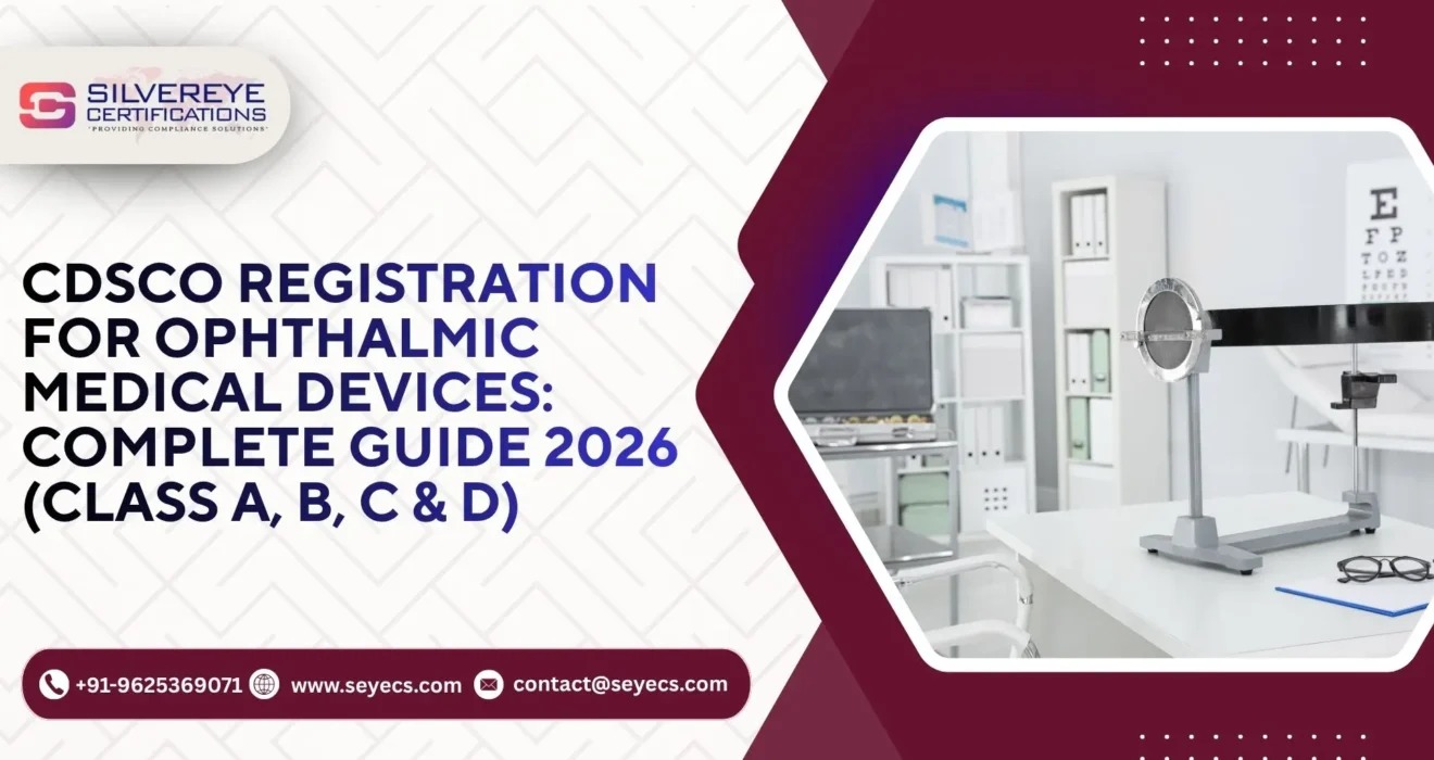 CDSCO Registration For Ophthalmic Medical Devices