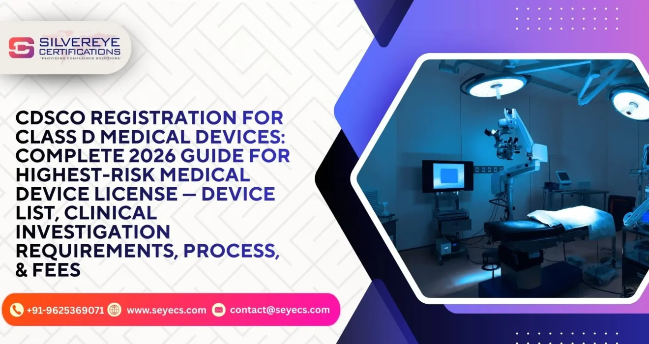 CDSCO Registration for Class D Medical Devices