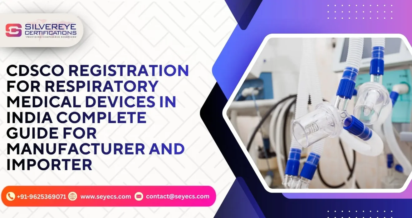 CDSCO Registration for respiratory medical device