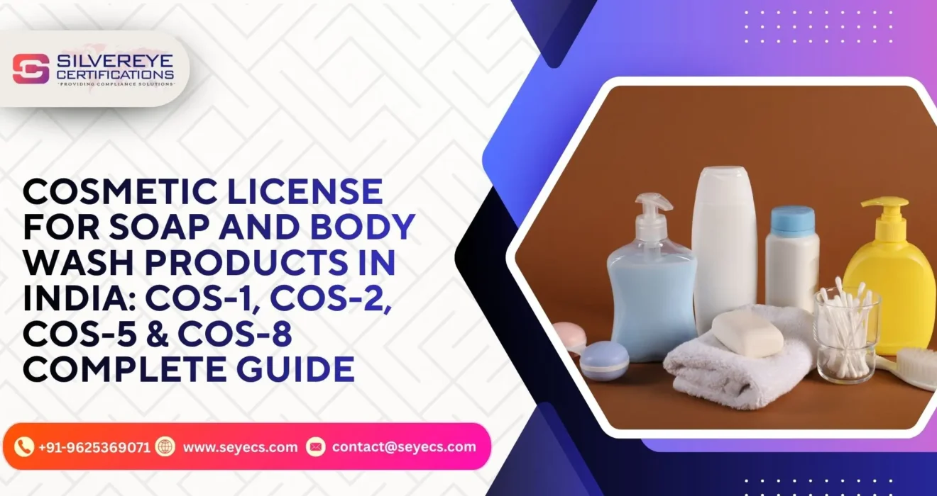 Cosmetic license for soap and body wash products