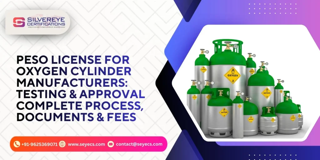 PESO License for Oxygen Manufacturers