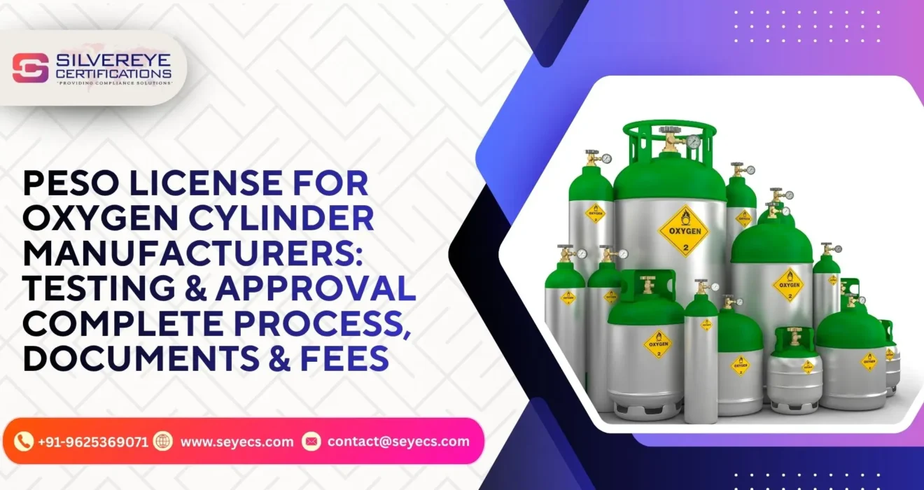 PESO License for Oxygen Manufacturers