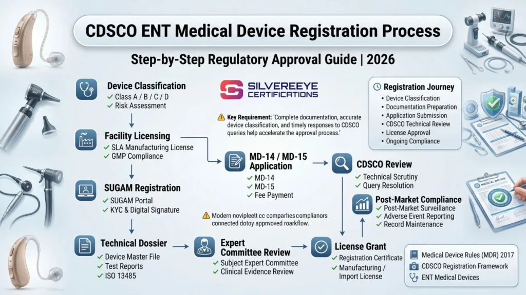 Process For ENT Medical Device Registration