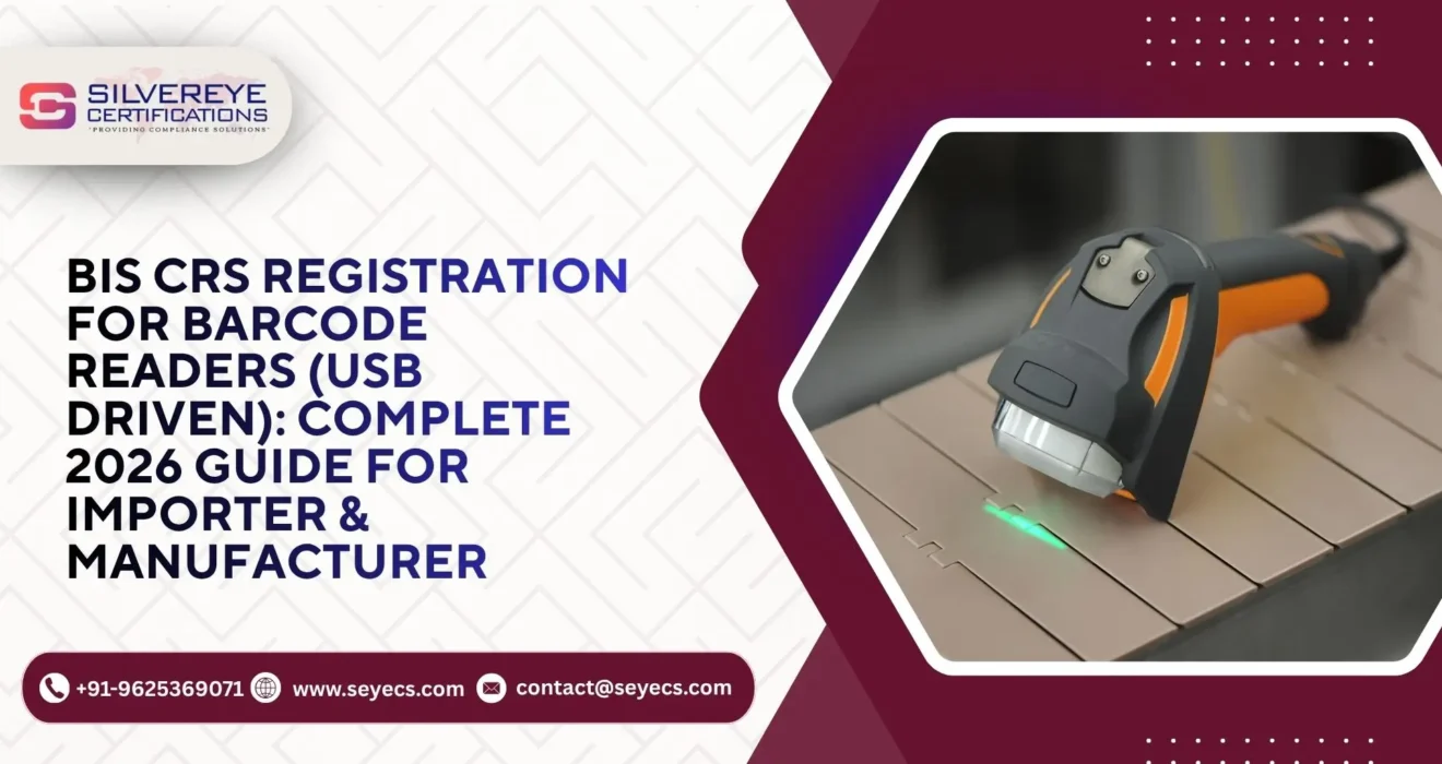 BIS CRS Registration For Barcode Readers