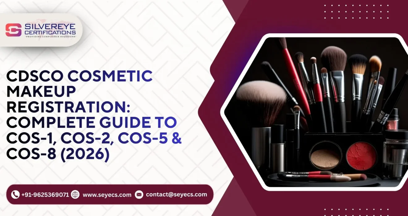 CDSCO Cosmetic Makeup Registration