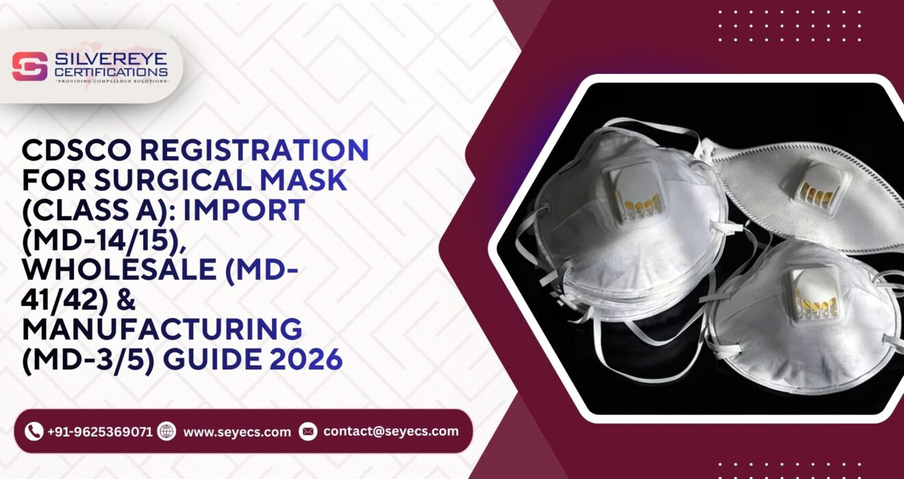 CDSCO Registration For Surgical Mask
