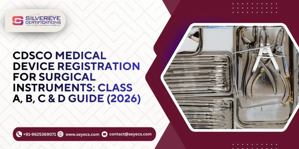 CDSCO Registration For surgical instruments