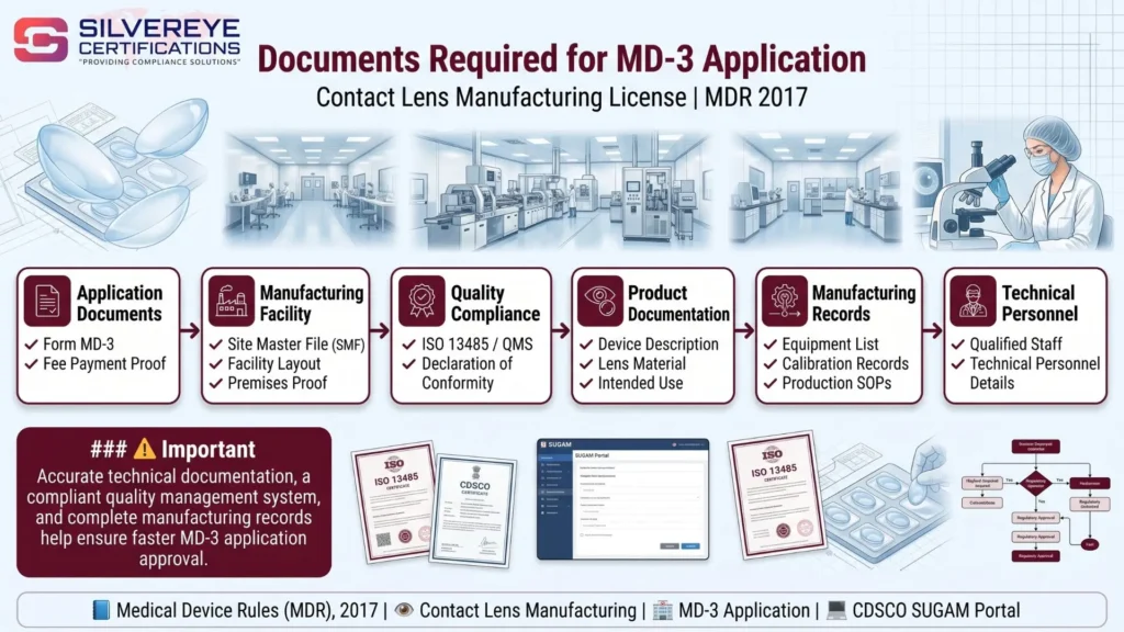 Documents Required For MD-3 Application