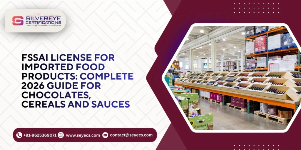 FSSAI License For Imported Food Products