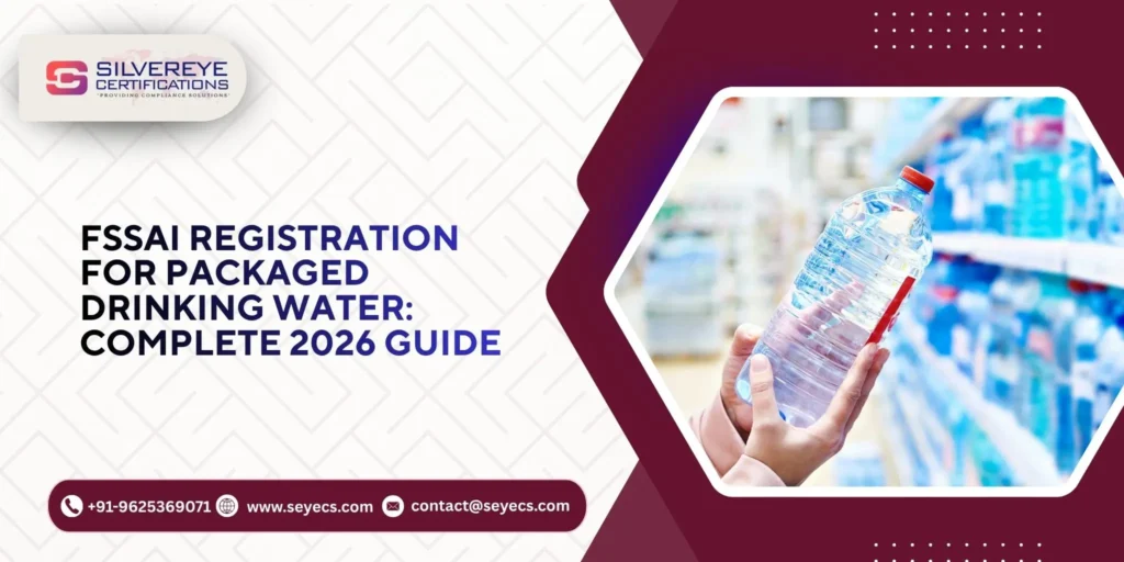 FSSAI Registration For Packaged Drinking Water