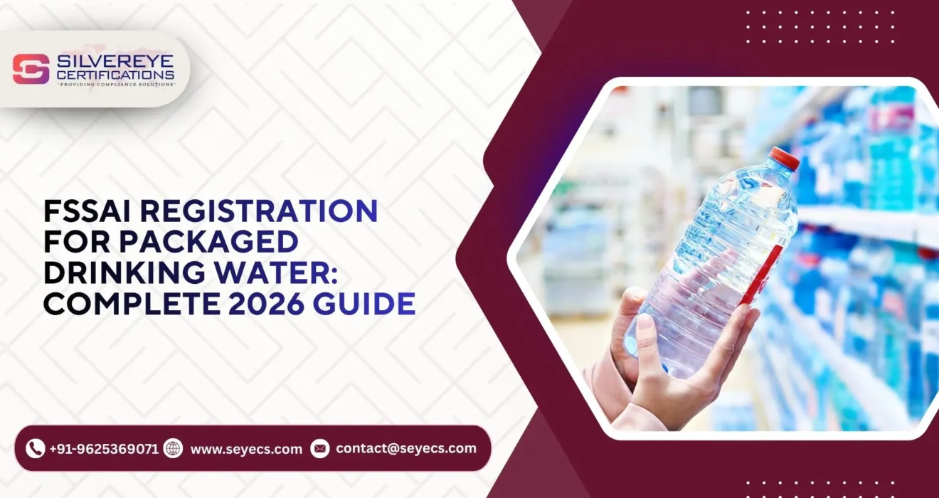 FSSAI Registration For Packaged Drinking Water