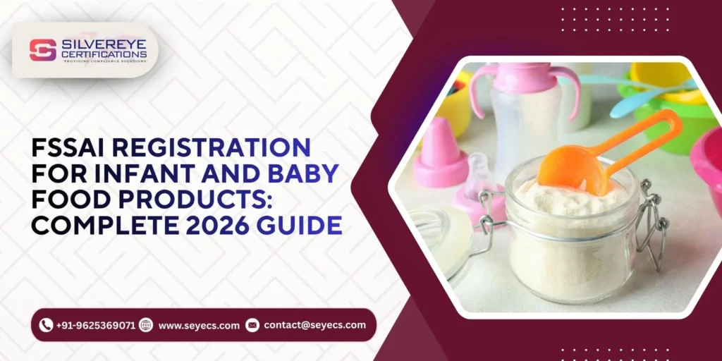 FSSAI Registration for infant and baby products