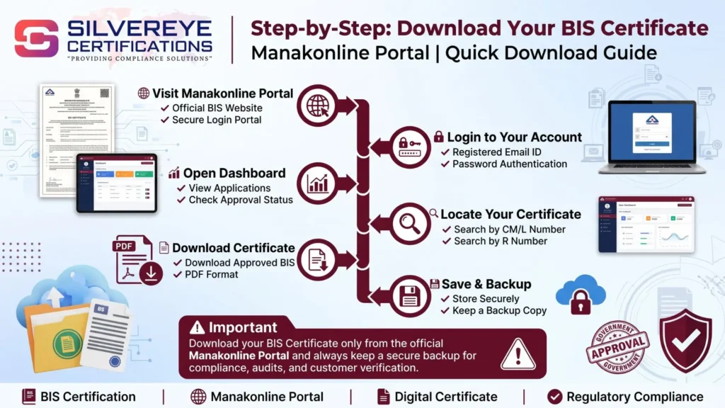 Process for Download BIS Certificate