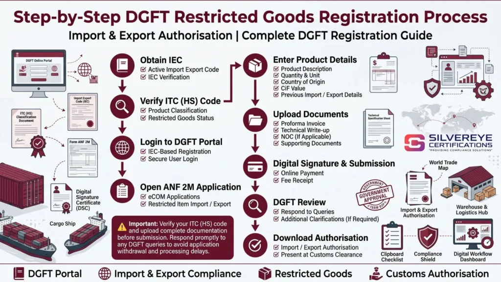 Process of DGFT Restricted Goods Registration