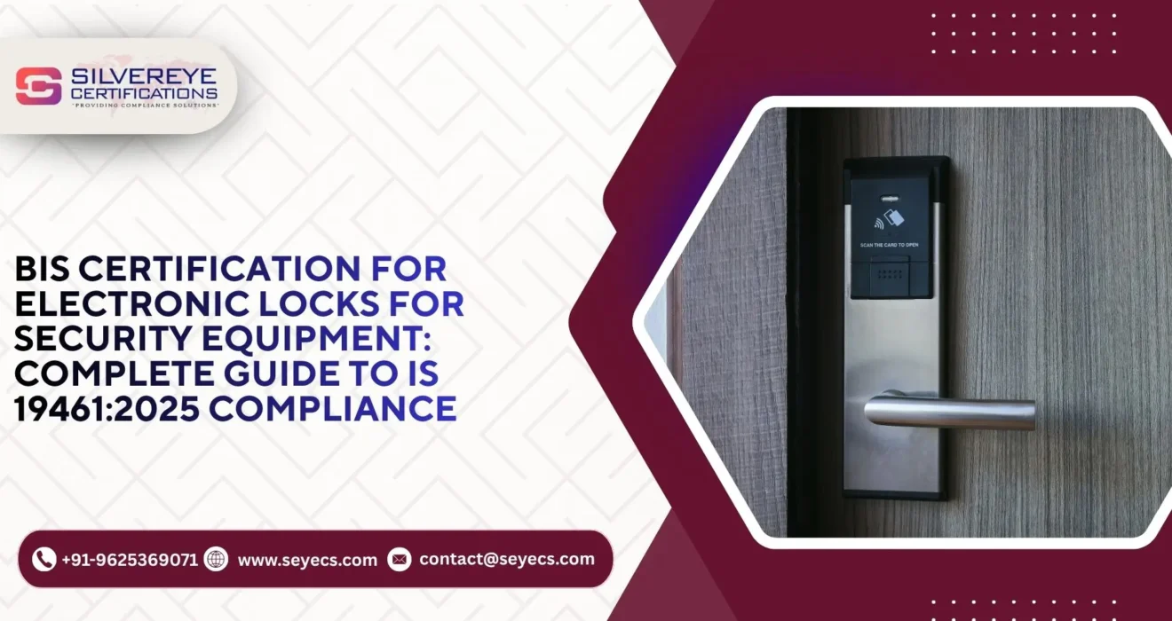BIS Certification For Electronic Locks