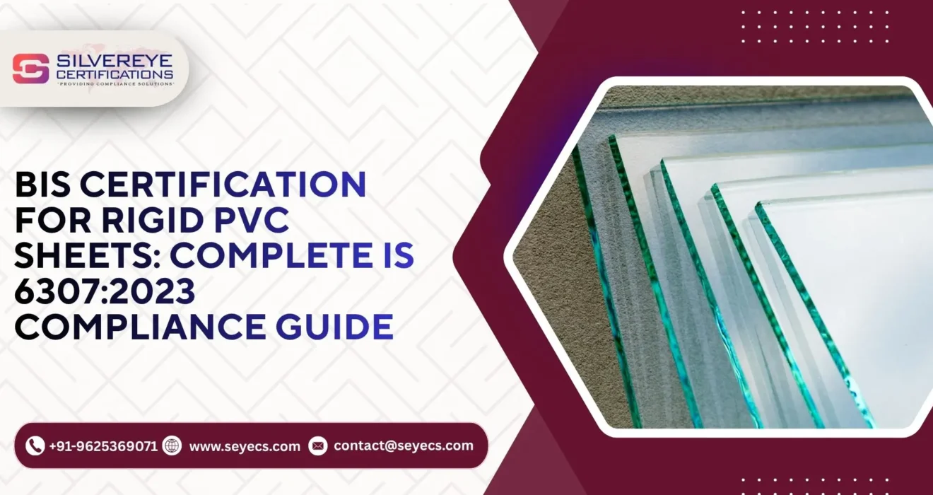 BIS Certification For Rigid PVC Sheets