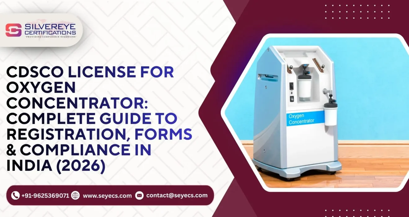 CDSCO License For Oxygen Concentrator