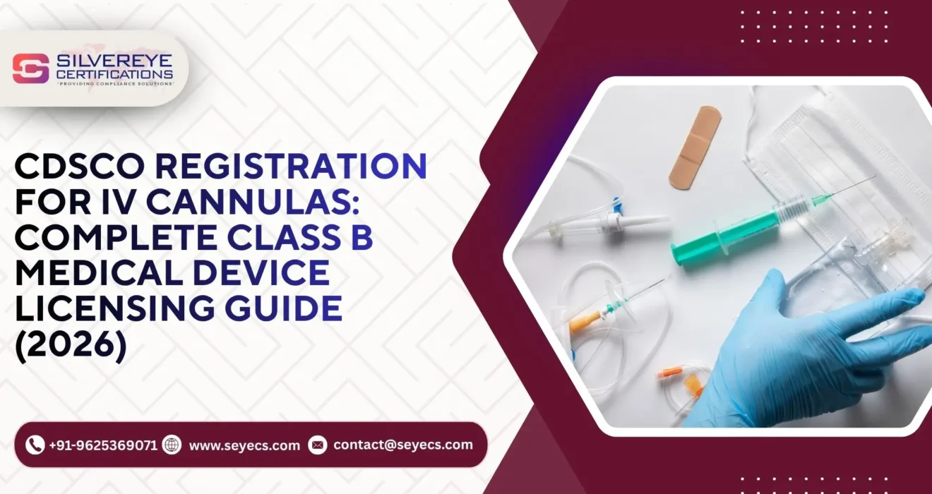CDSCO Registration For IV Cannulas