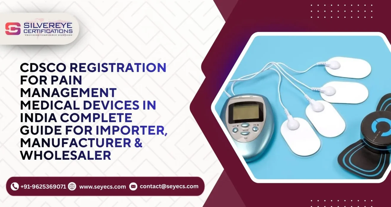 CDSCO Registration For Pain Management