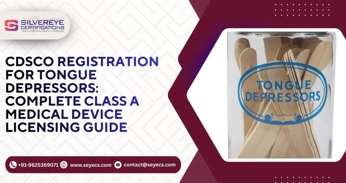 CDSCO Registration For Tongue Depressors