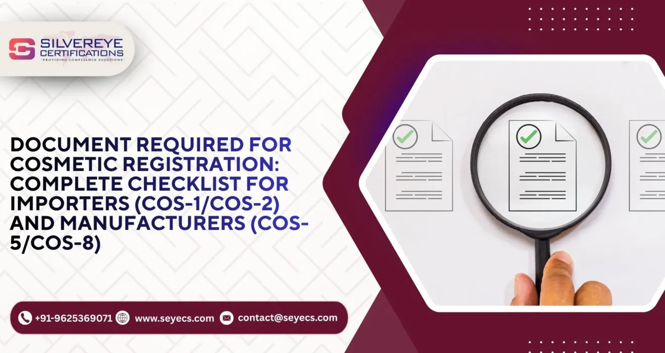 Document Required For Cosmetic Registration