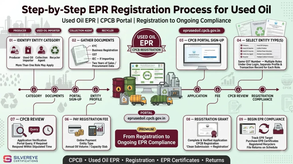Process For EPR Registration For Used Oil